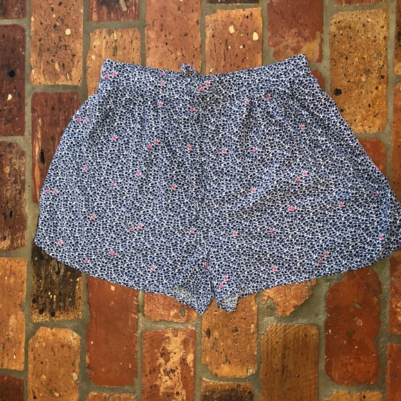 J Crew Mercantile elastic/tie waist shorts szS - Picture 2 of 9